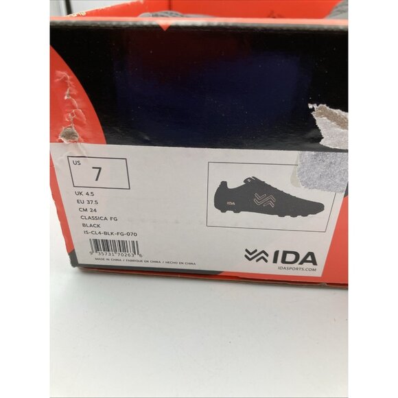 IDA Women’s Classica FG Soccer Cleats Sz 7 Leather Lace-Up NEW Without Box - Picture 9 of 10
